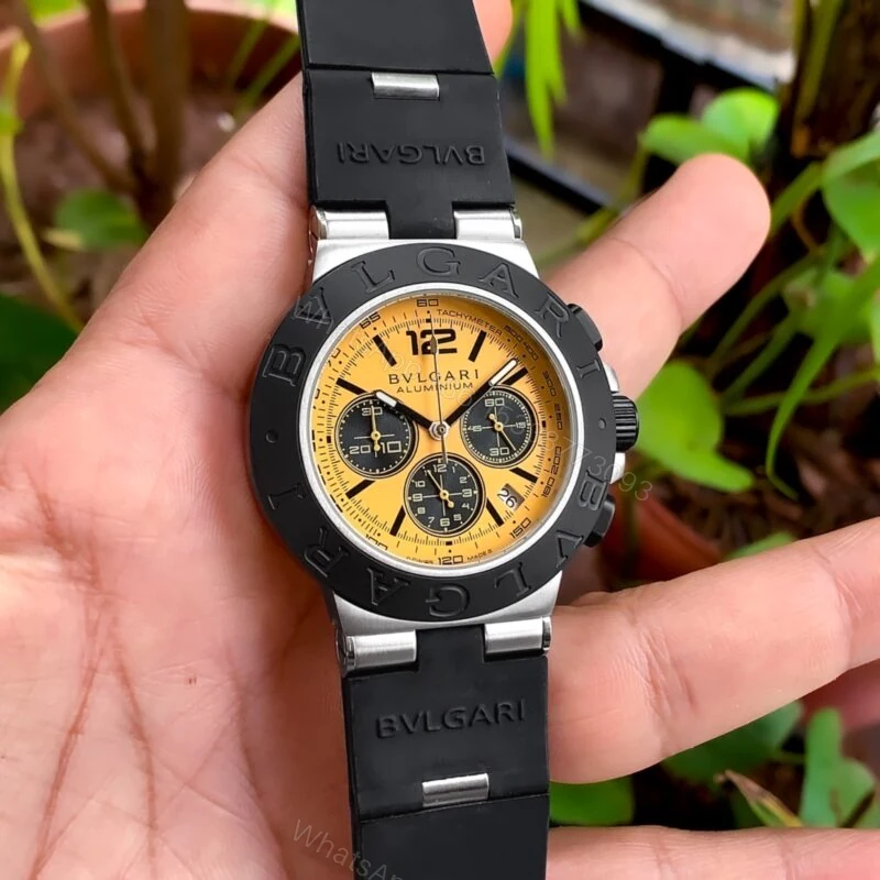 Bvlgari Aluminium Gran Turismo Black 41mm Quartz — view 1