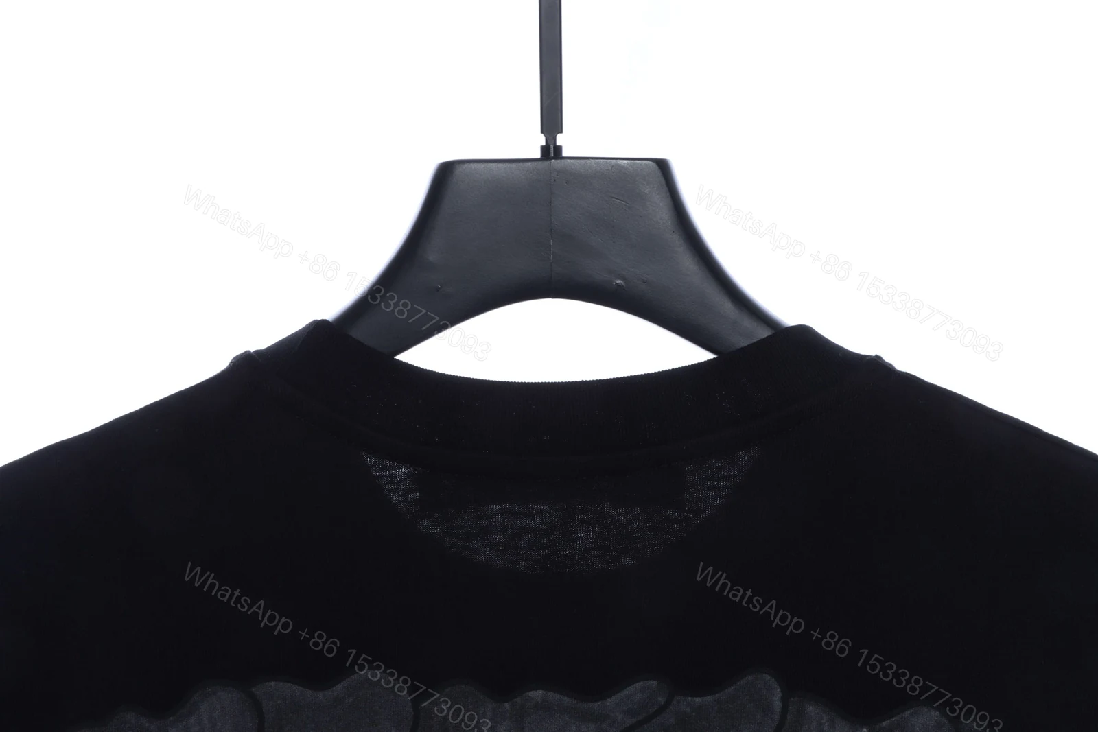 View 7 of Off-White Melting Arrow Print T-Shirt Black Brown