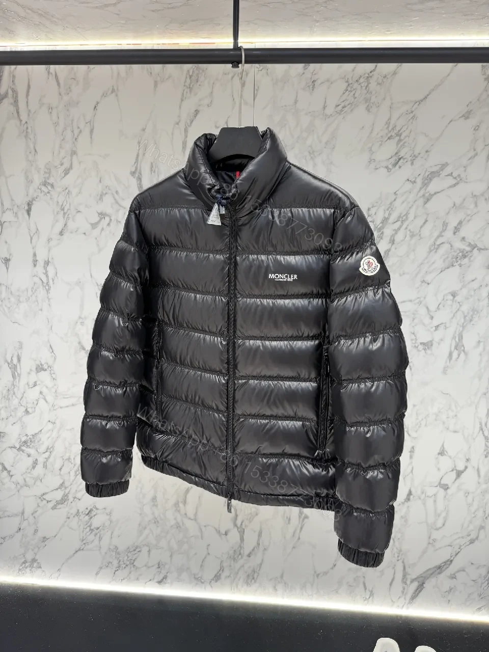 View 2 of Matte-Black Puffer: Luxe Everyday Jacket with Warmth