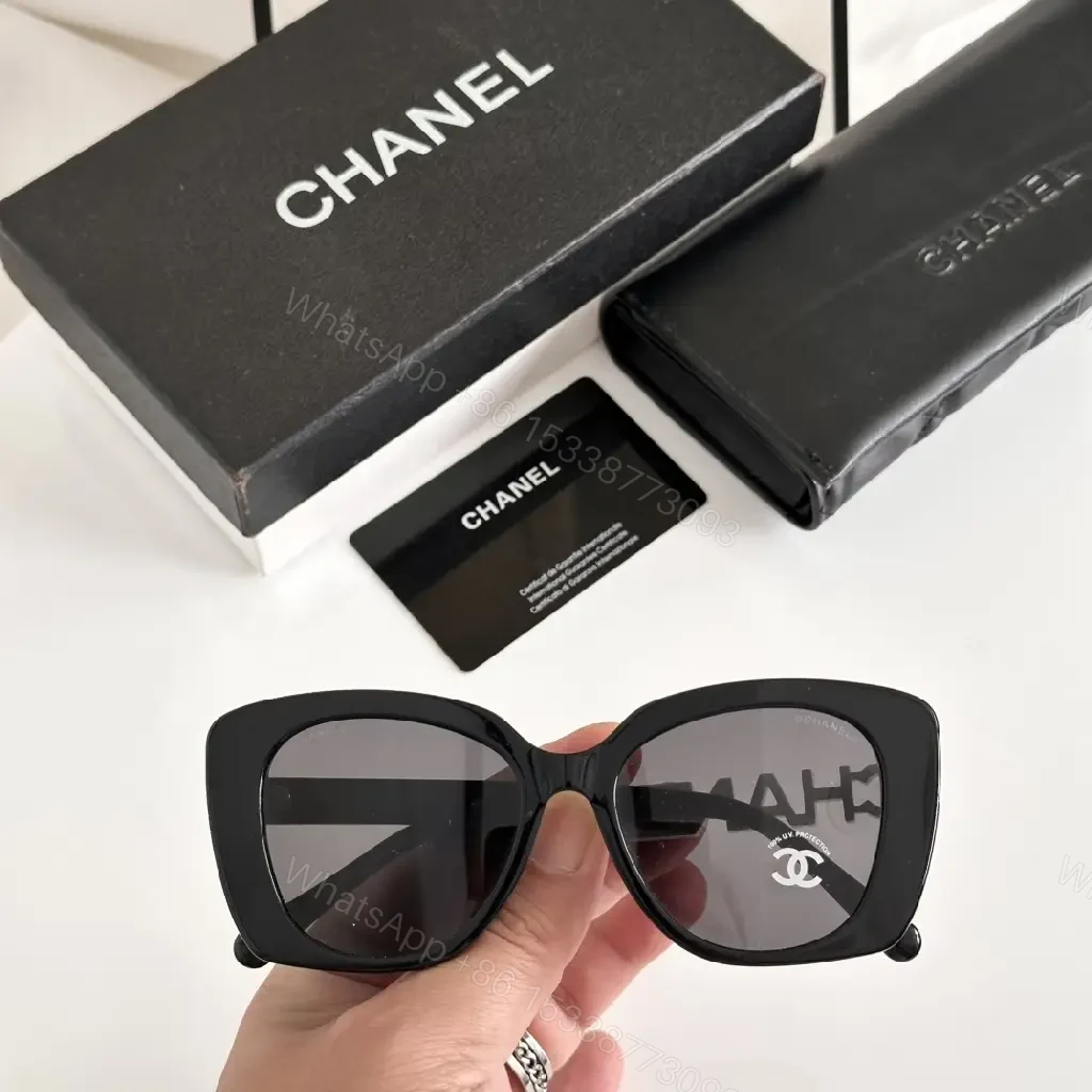 View 6 of Oversized Black Acetate Sunglasses: Modern Luxe Comfort