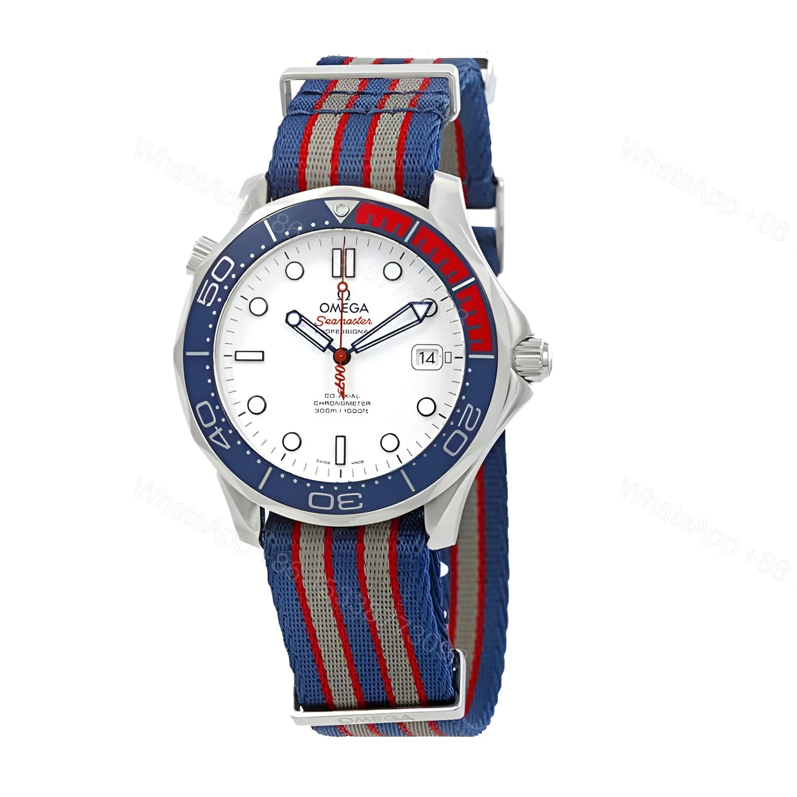 View 2 of Omega 007 White Replica