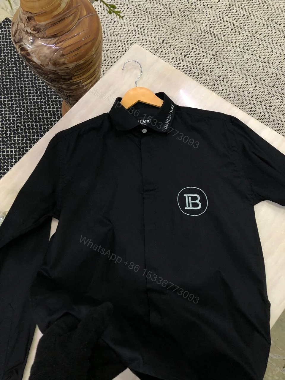 View 13 of FIRST COPY BALMAIN COTTON LYCRA SHIRTS SATIN SHIRTS