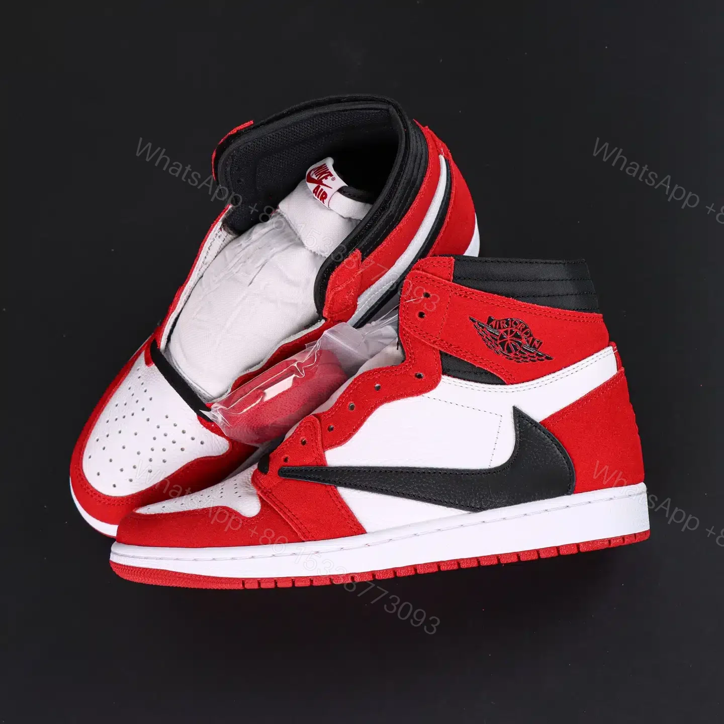 View 5 of Travis Scott x Jordan Air Jordan 1 High Chicago Reps
