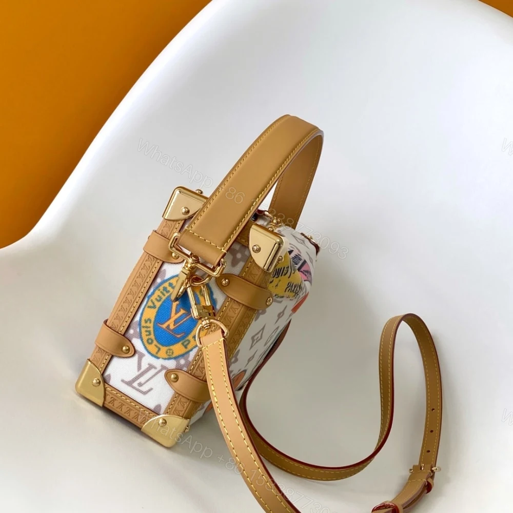 View 3 of Louis Vuitton Side Trunk MM Monogram Dune 23Cm M14606
