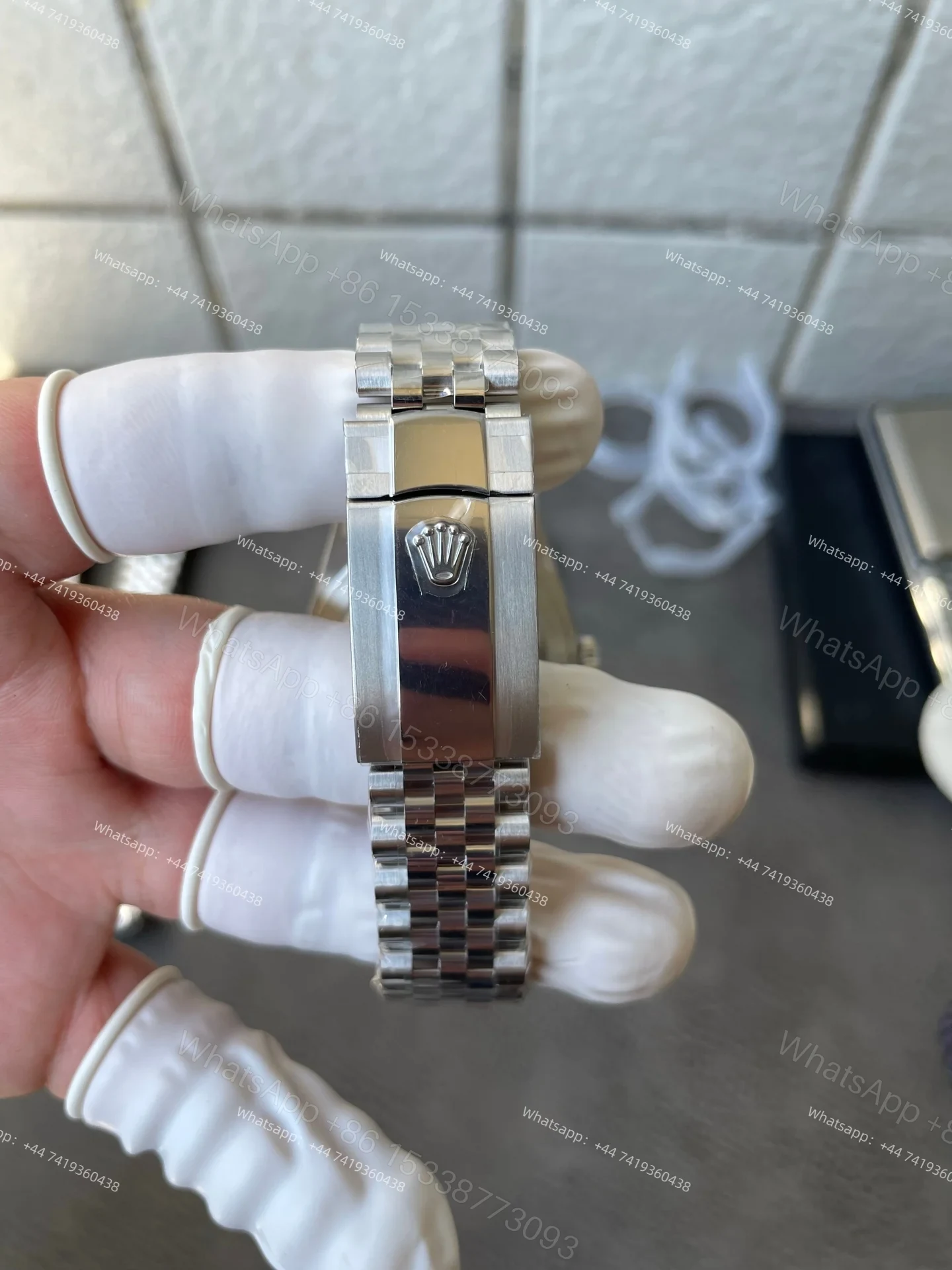 View 10 of Rolex Datejust M126334-0028 1:1 Replica Green Dial Jubilee 41MM 3235 Movement Super Clone Watch