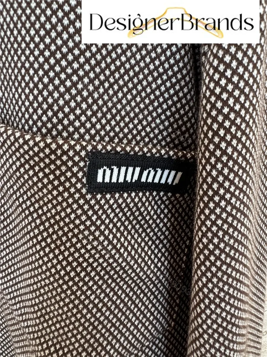 View 8 of Miu Miu Jacquard Jersey Long-Sleeved T-Shirt