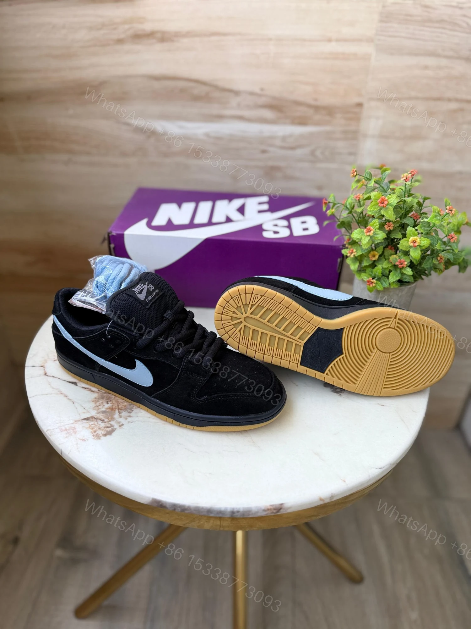 View 7 of FIRST COPY NIKE SB DUNK LOW FOG BLACK GUM
