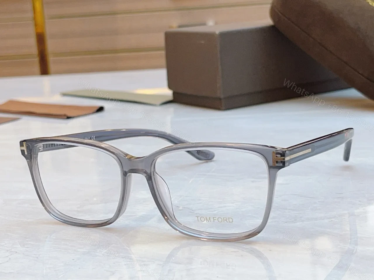 View 8 of Brown Acetate Bold Square Eyewear — Luxury Everyday Confidence