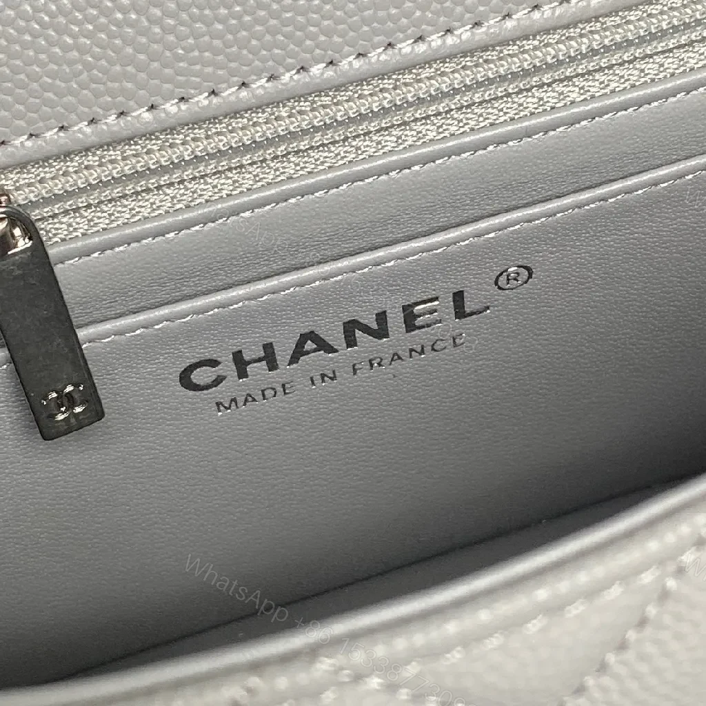 View 8 of Quilted Lambskin Flap Bag: Modern Luxury, Chain Strap