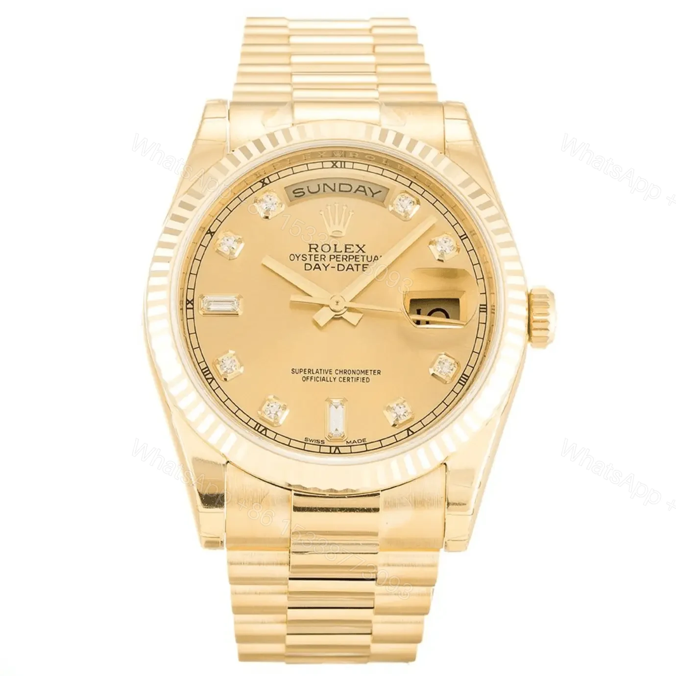 Rolex Day-Date Full Gold Replica — view 1