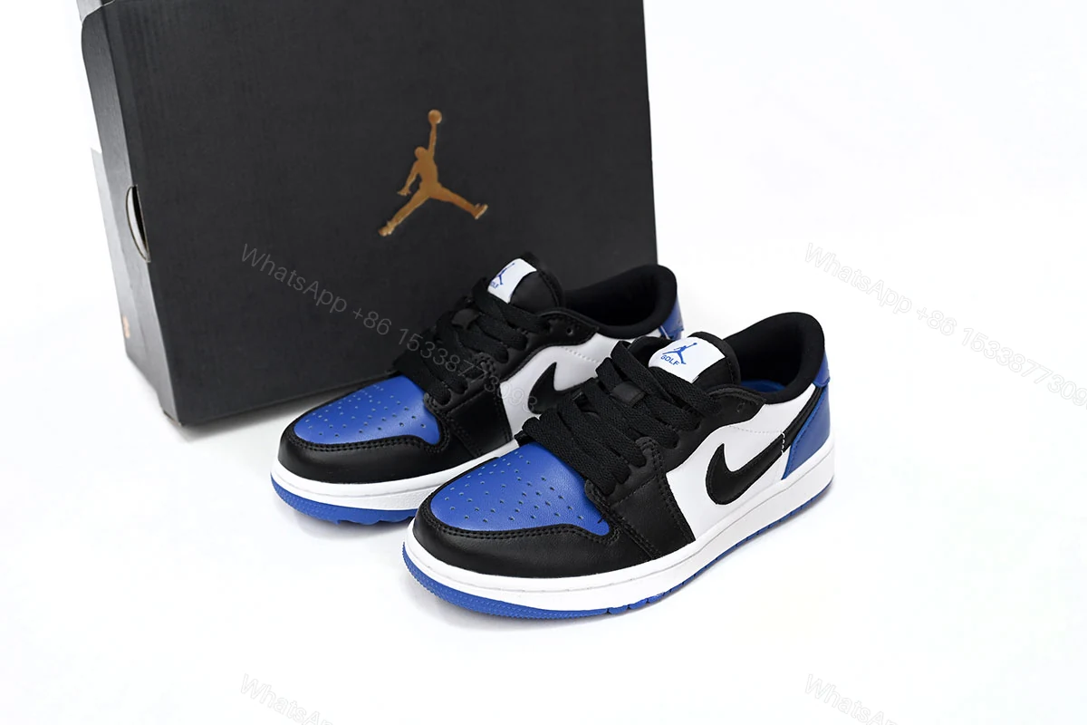 Air Jordan 1 Low Golf Black and White DD9315-102 — view 2