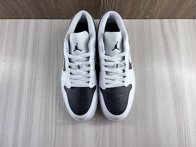 View 3 of White Leather Minimalist Low-Top Sneakers with Cushioned Comfort
