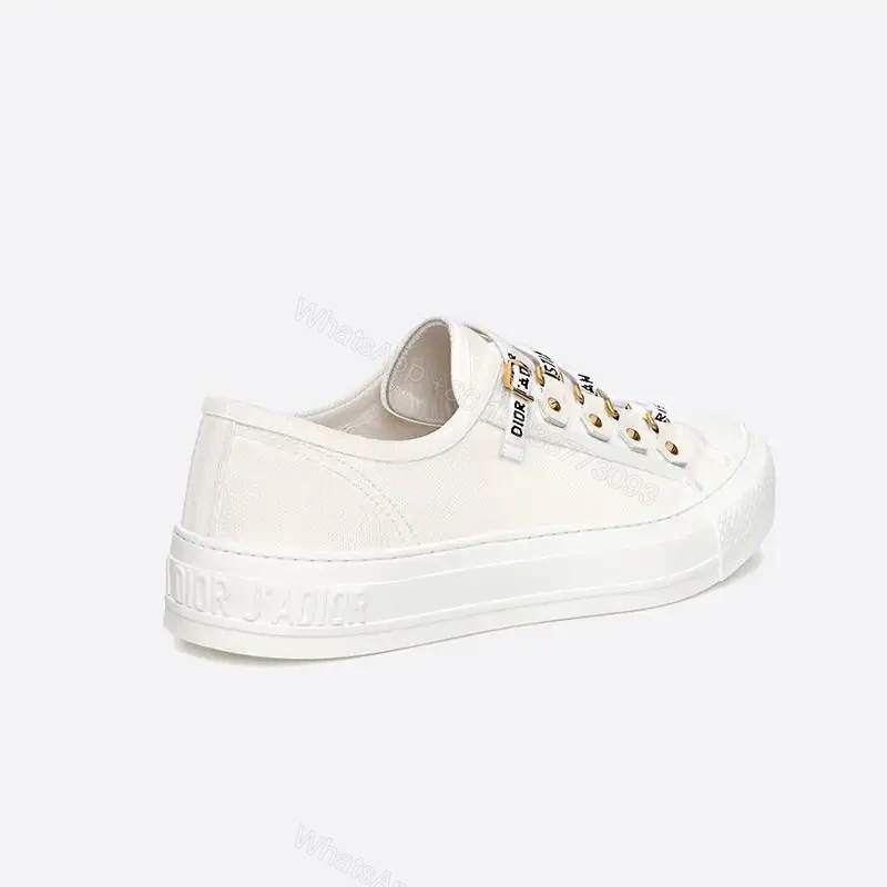View 3 of WALK’N’DIOR SNEAKERS WOMEN CANVAS WHITE – CD158