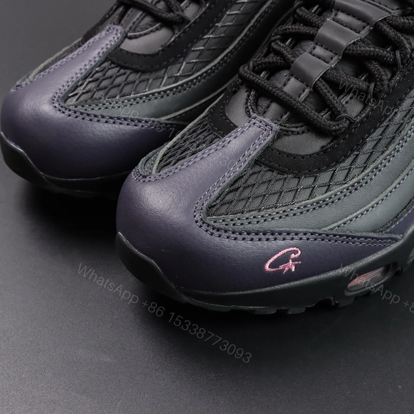 View 4 of Corteiz x Nike Air Max 95 Pink Beam Reps