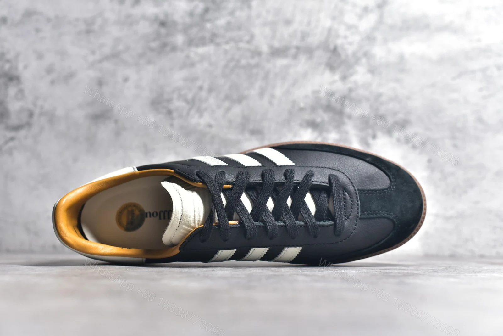 View 7 of Adidas Samba OG JJJJound Black
