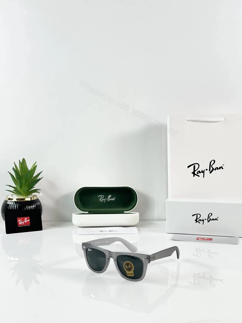 First Copy Ray-Ban 2140 Grey Black Sunglasses UV Protected Premium Quality — view 1