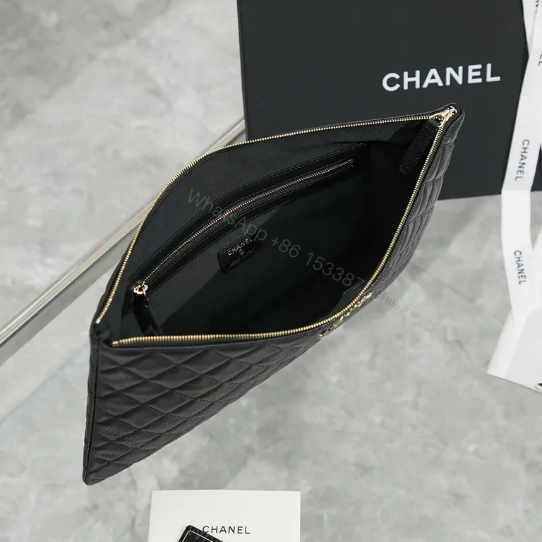 View 6 of Quilted Luxury Clutch: Chanel-Inspired Night-Perfect Console
