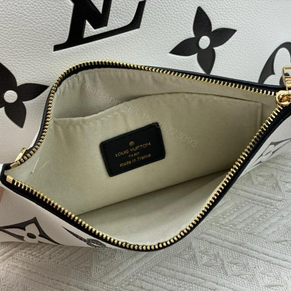 View 7 of Louis Vuitton Neverfull MM Begie And Black 31Cm M46039