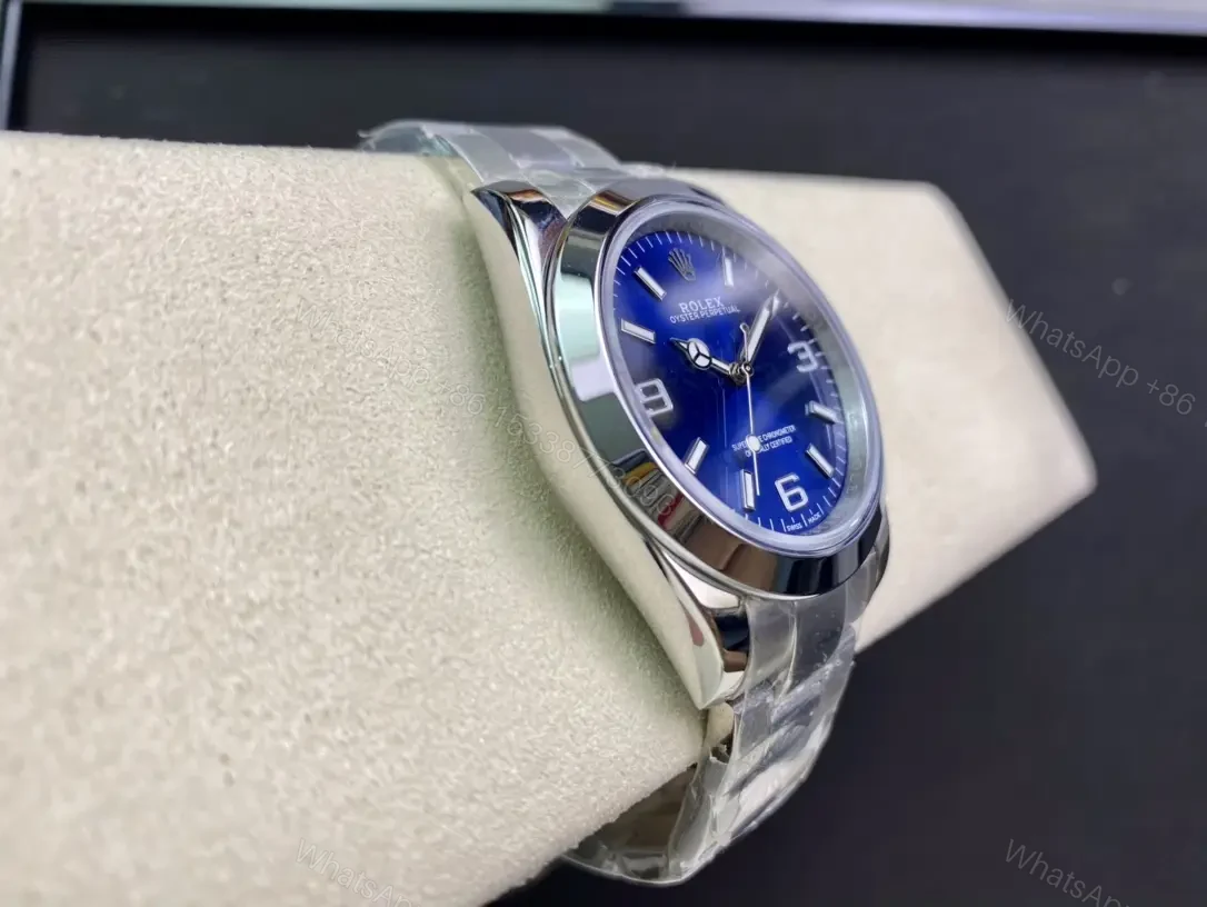 View 5 of Rolex Oyster Perpetual 36 Blue Explorer 116000-0002