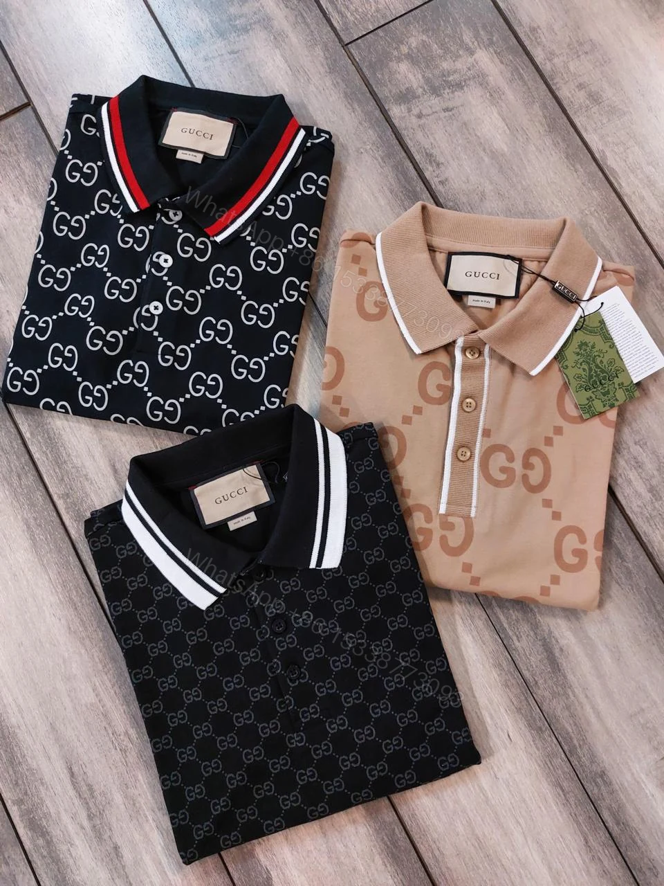 View 13 of FIRST COPY GUCCI IMPORTED QUALITY EXCLUSIVE POLO TEES