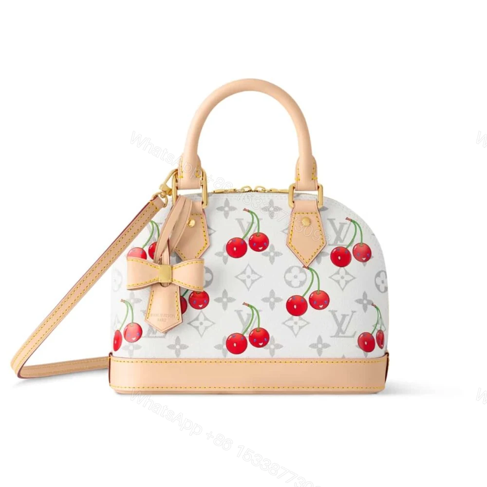Louis Vuitton X Murakami Alma BB Washed Blue 23Cm — view 1