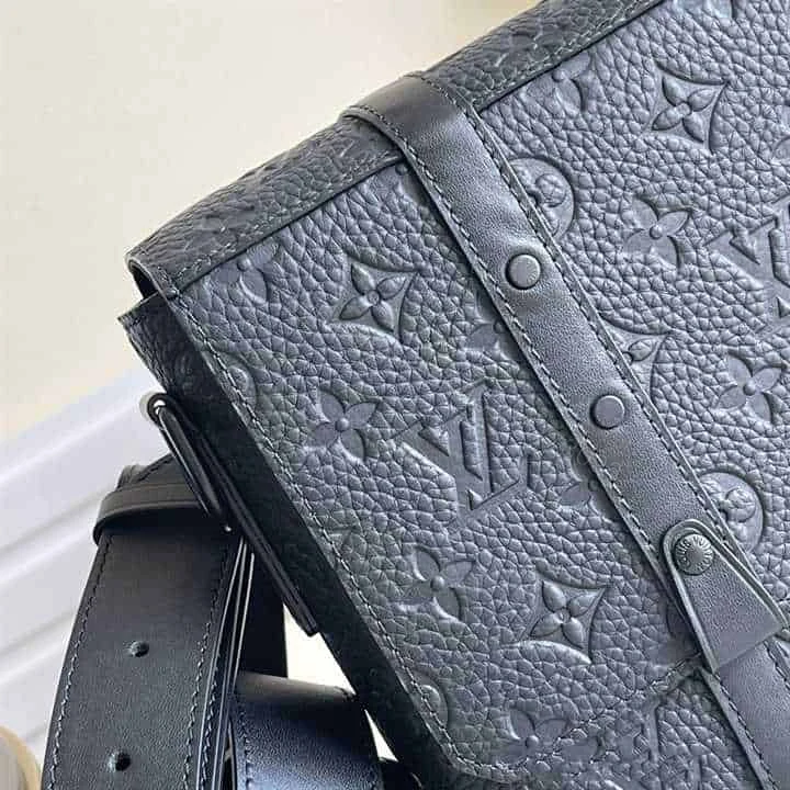 View 6 of LOUIS VUITTON TRUNK MESSENGER BAG TAURILLON MONOGRAM LEATHER M57726