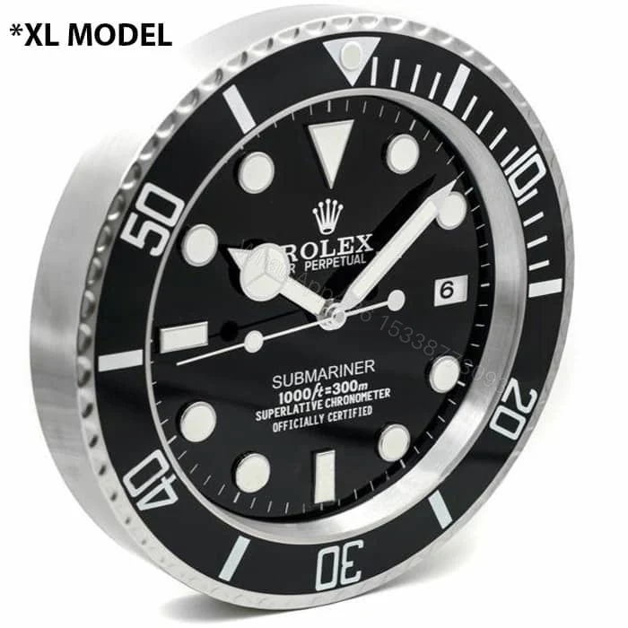 ROLEX WALL CLOCK – “XL” SUBMARINER — view 1
