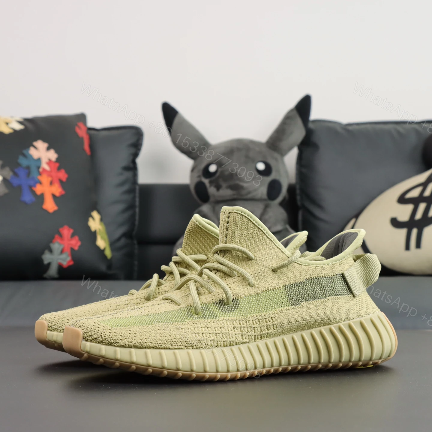 View 8 of Yeezy Boost 350 V2 Sulfur Reps