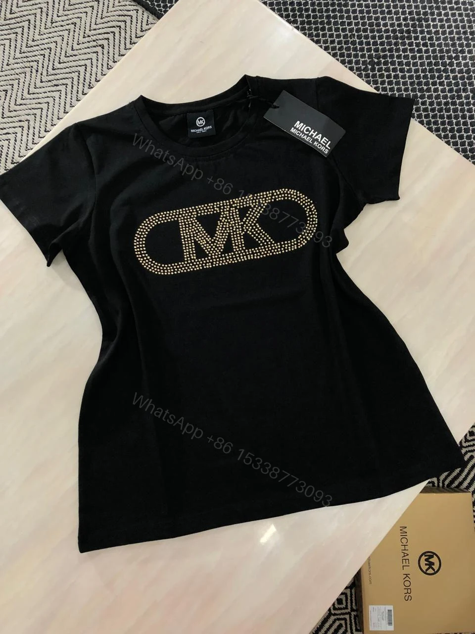 View 7 of BUY MICHAEL KORS FIRST COPY LUXURY T-SHIRT FOR WOMEN