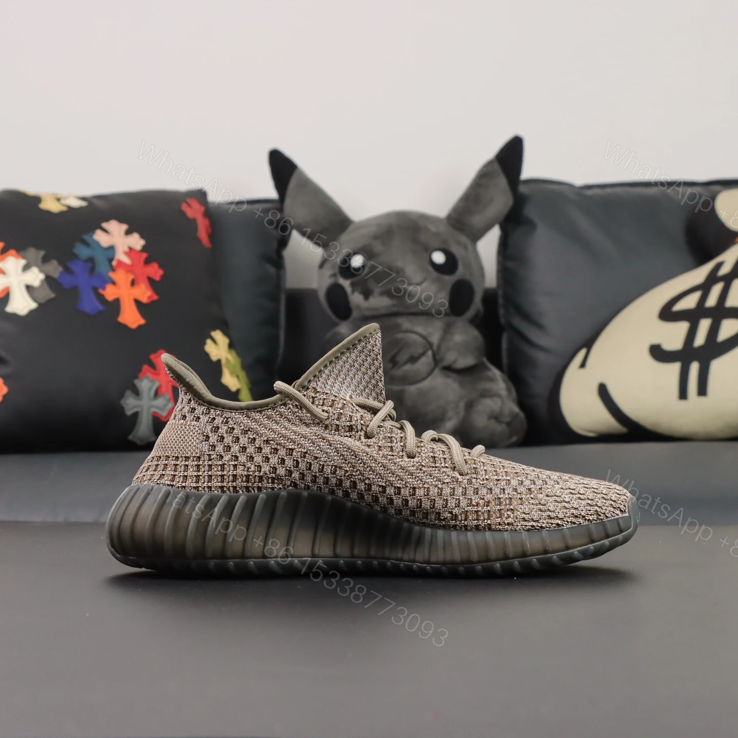 View 2 of Yeezy boost 350 V2 Ash Stone Replicas
