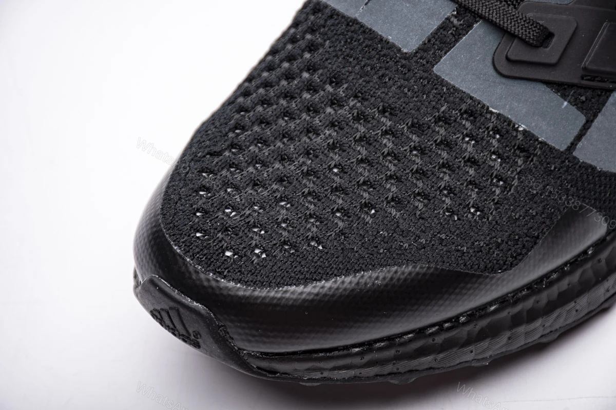 View 8 of Undefeated X Adidas Ultra Boost 4.0 Triple Black EF1966