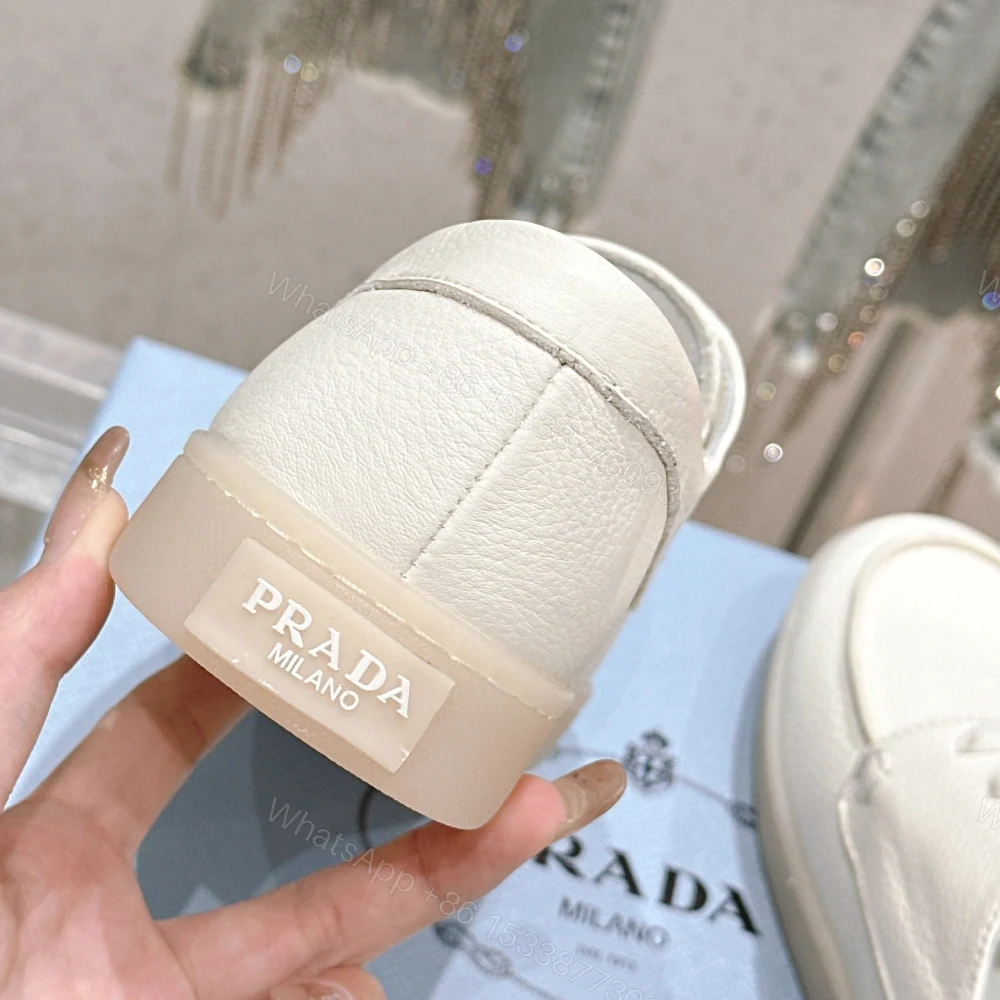 View 7 of 高仿Prada*2EE397B男女同款復古商務鞋白色免檢版