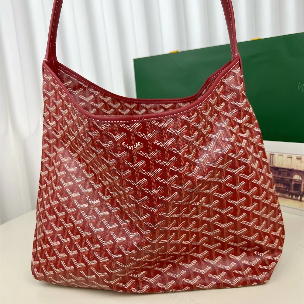 View 4 of 高仿Goyard*Hobo系列BOHEMEA單肩子母手袋紅色免檢版
