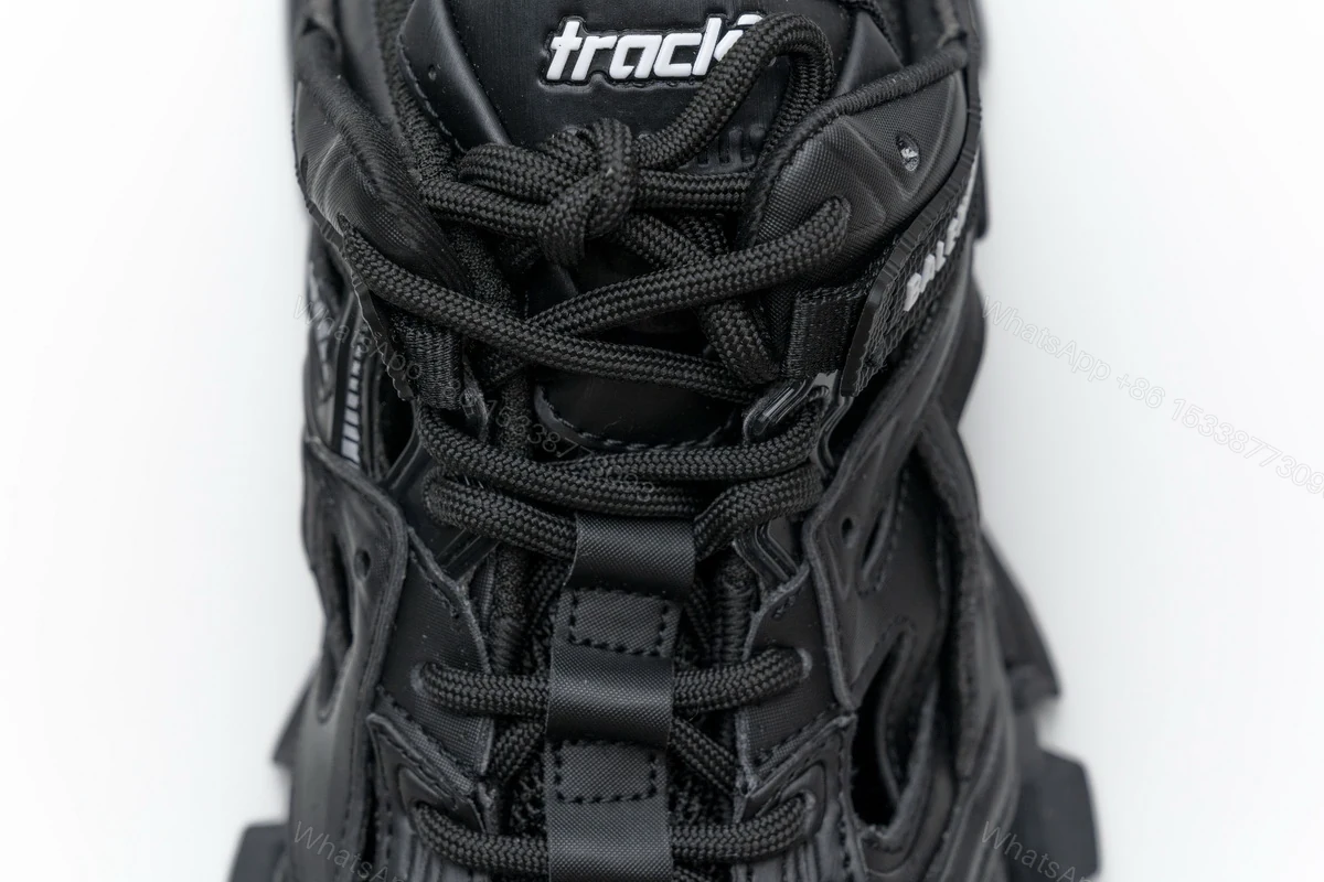 View 8 of Balenciaga Track 2 Sneaker Black 570391 W2GN1 1000