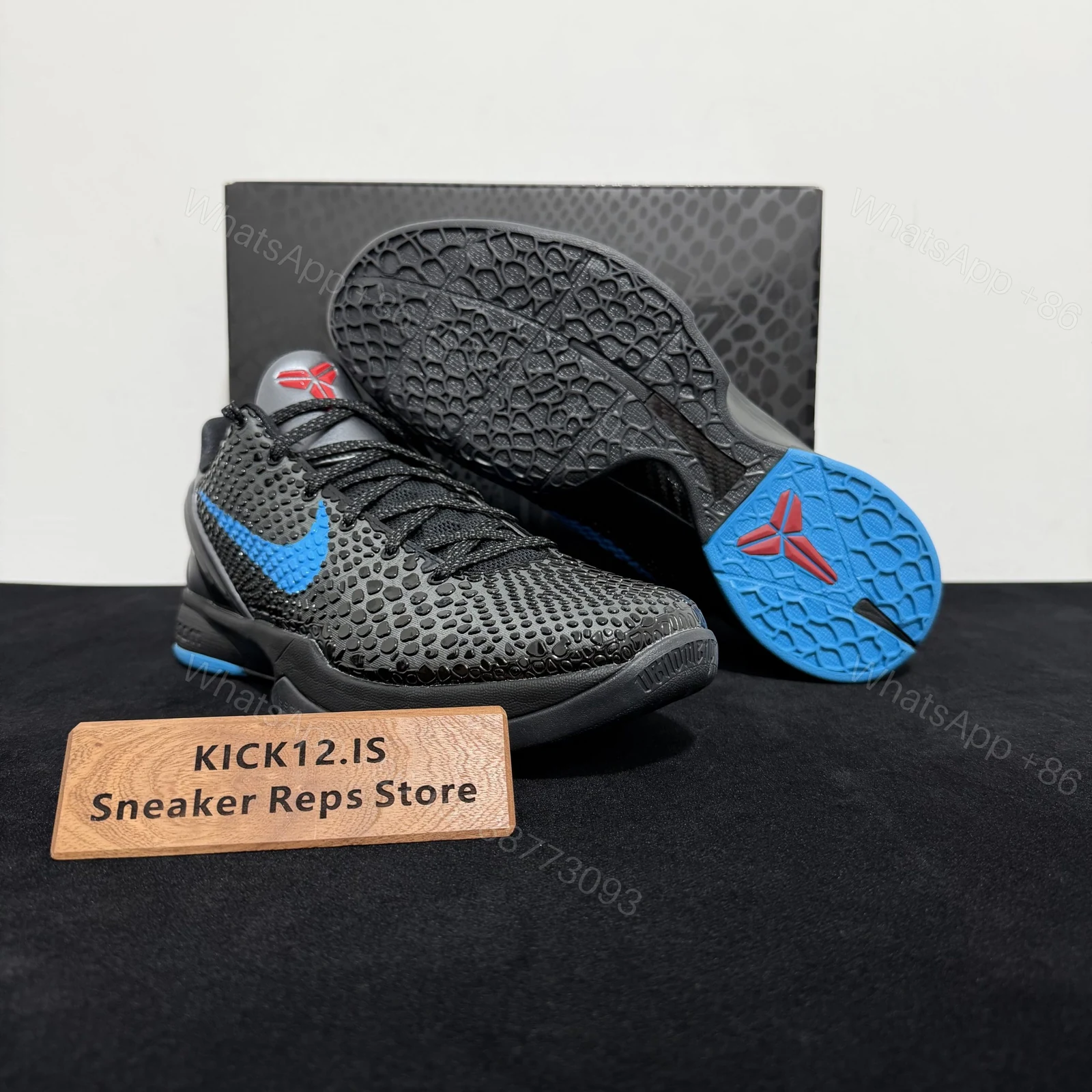 View 3 of Kobe 6 Dark Knight Reps