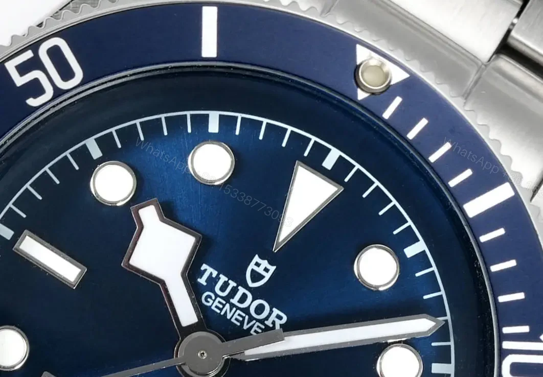 View 5 of Tudor Blue Bay Watch Blue Dial Blue Bezel Steel Bracelet Premium 41MM TUD-BB-BLU-BEZ-STL-41