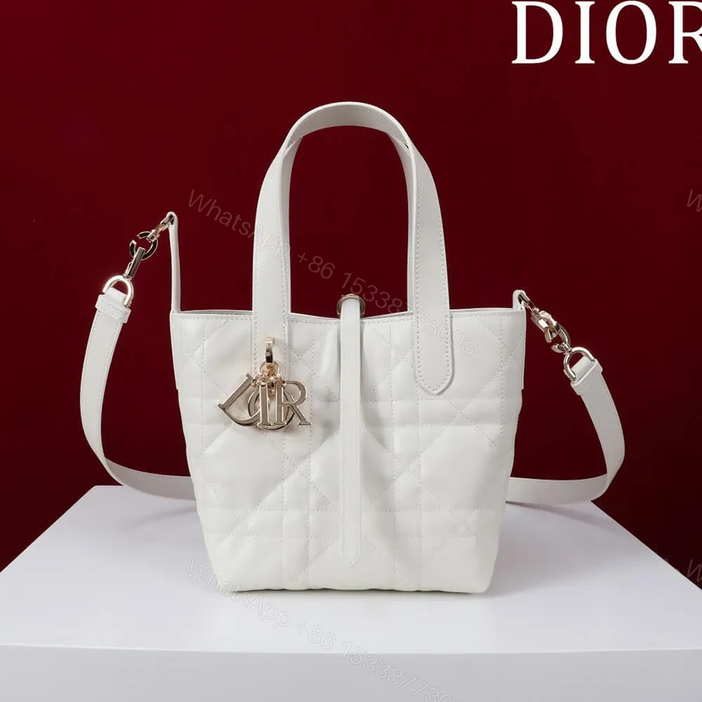 View 2 of Small Dior Toujours Vertical Tote Bag