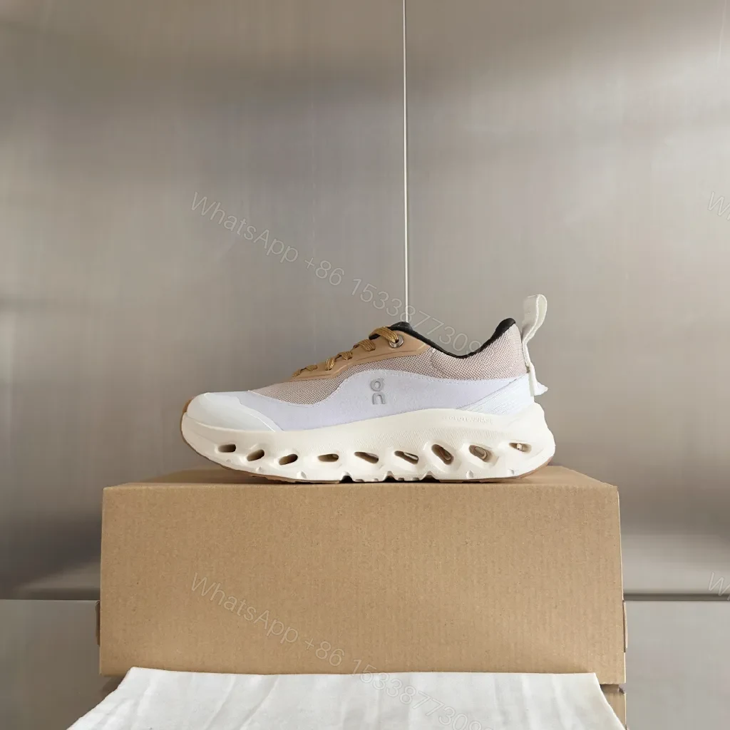 View 6 of Bold Taupe Luxe Chunky Runner Sneakers