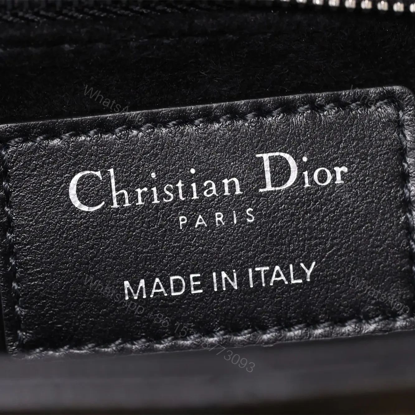 View 20 of 高仿Dior*Lady系列M0505M900黑色三格單肩包Mini免檢版