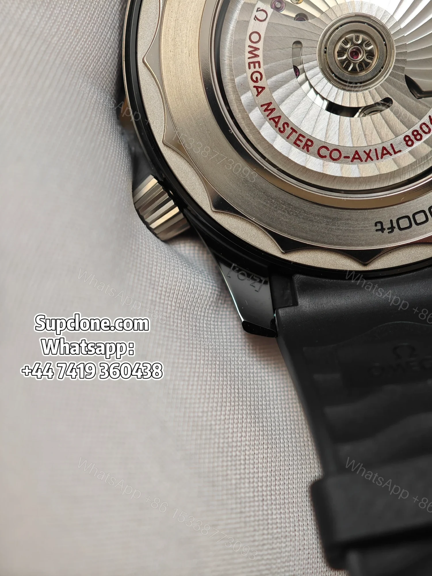 View 13 of Omega Super Clone Seamaster Diver 300M 43.5mm Titanium Ceramic