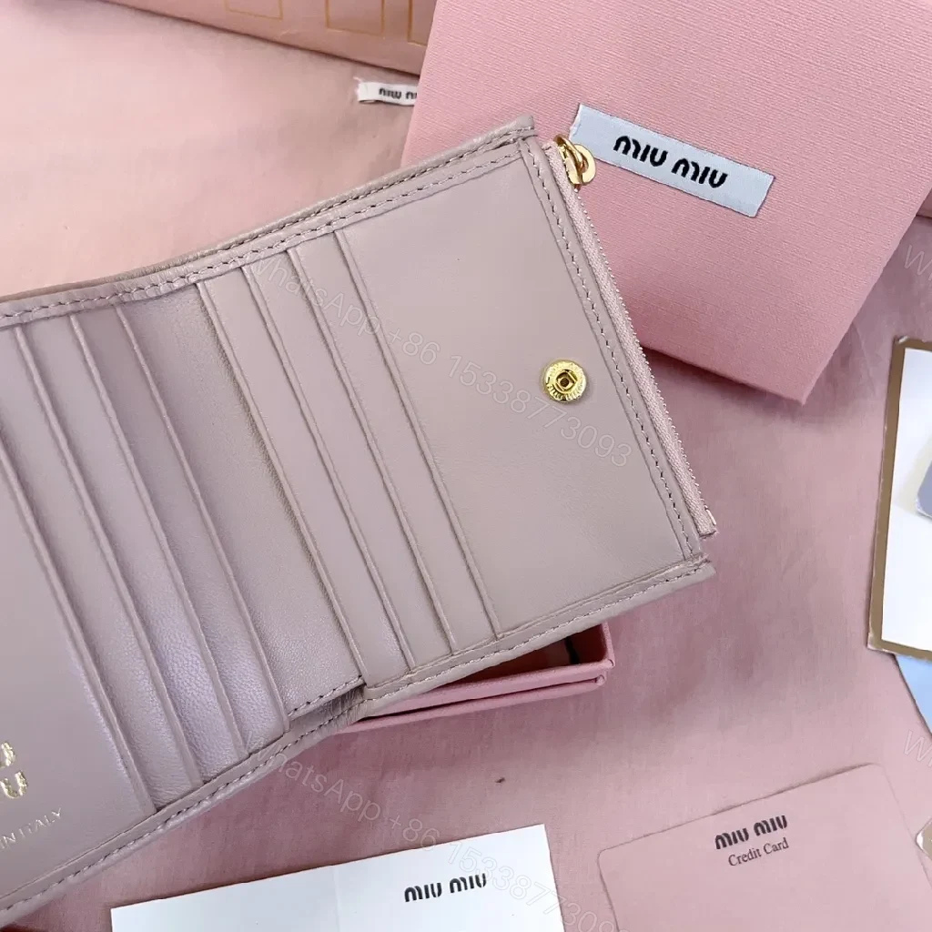 View 6 of Quilted Wallet on Chain: Subtle Luxe, Compact Chic