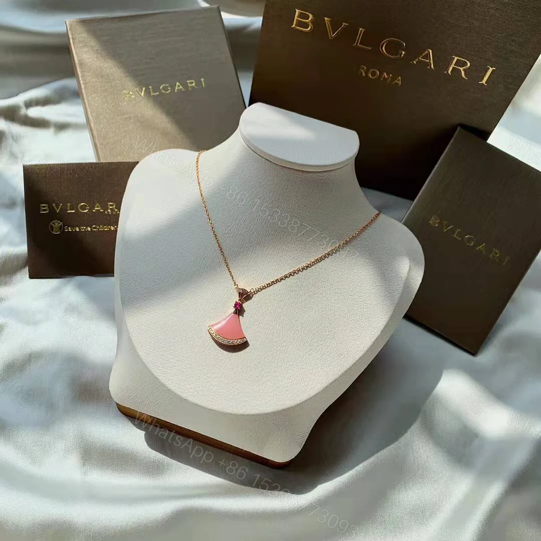 View 2 of Bvlgari Diva’ Dream Pink Opal Diamonds Necklace