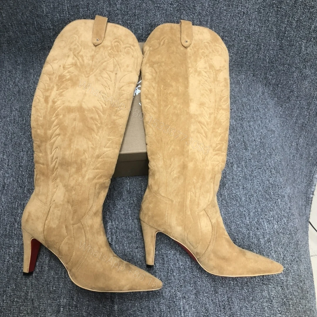 View 2 of CHRISTIAN LOUBOUTIN SANTIA BOTTA 85 BOOTS LIONNE 3240899F486