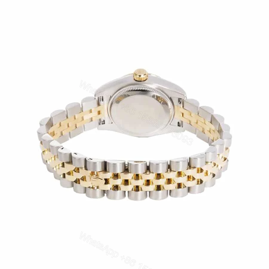View 4 of Rolex Super Clone Datejust Women Watch : Lady-Datejust 28mm Steel Silver Dial Jubilee