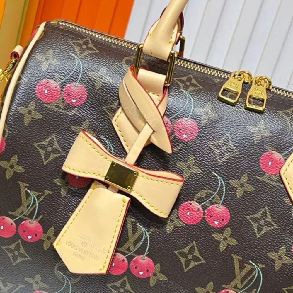 View 5 of Louis Vuitton Speedy 30 Cherry Brown 30Cm