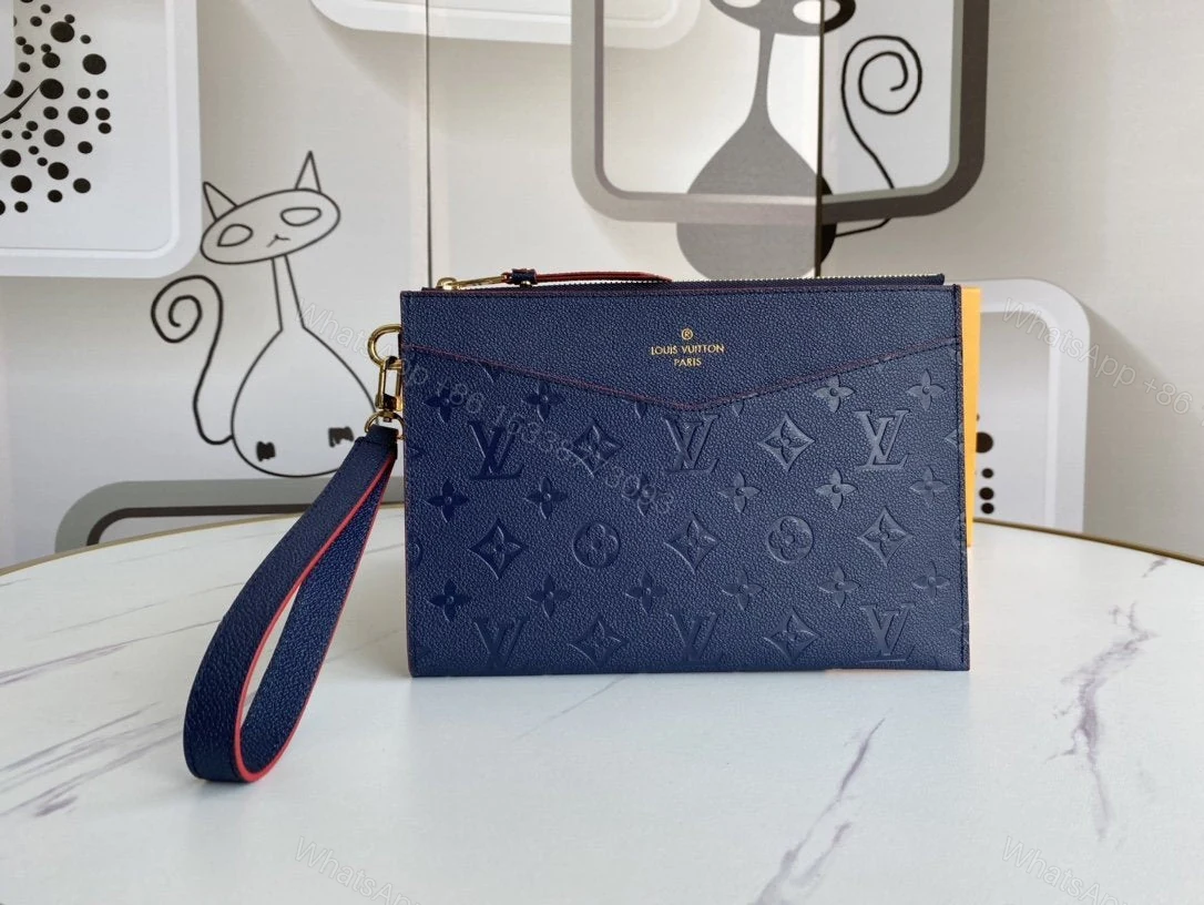 Louis Vuitton Marine Rogue Monogram Empreinte Daily Pouch — view 1