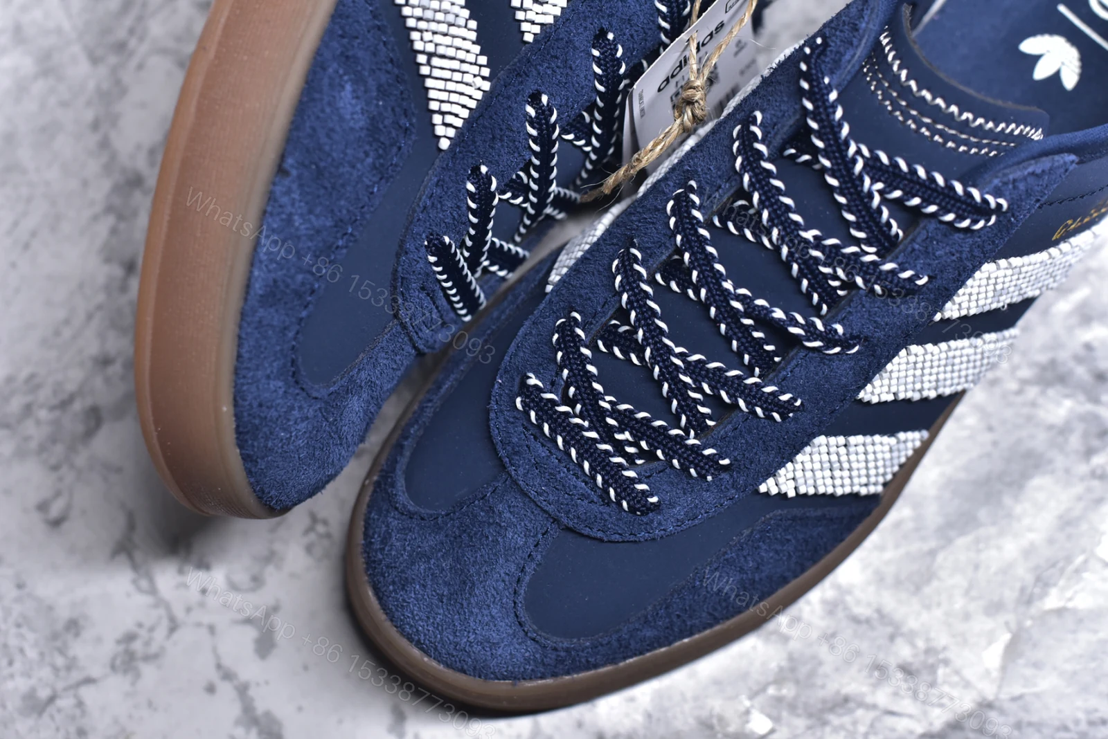 View 5 of Clot x Adidas Originals GAZELLE Blue Reps