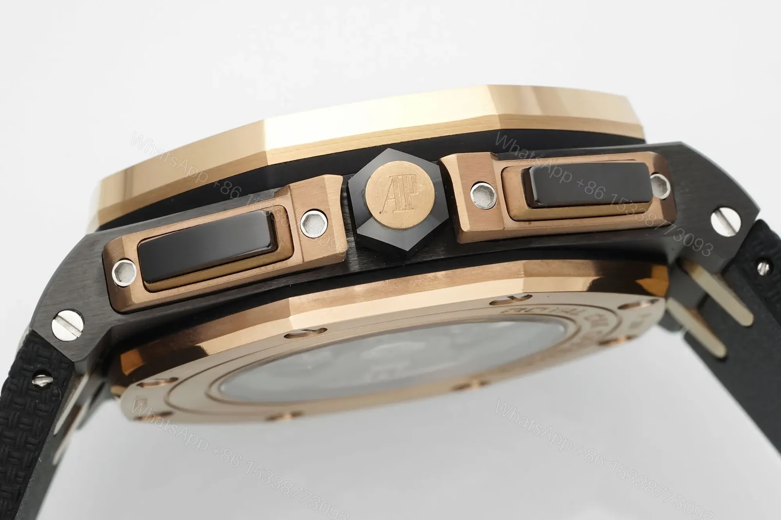 View 6 of Royal Oak Offshore 26400 Series Watch – Black and Rose Gold Ceramic – Chronograph Style