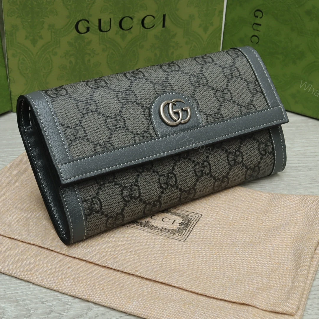 View 7 of Gucci Wallets Black Grey