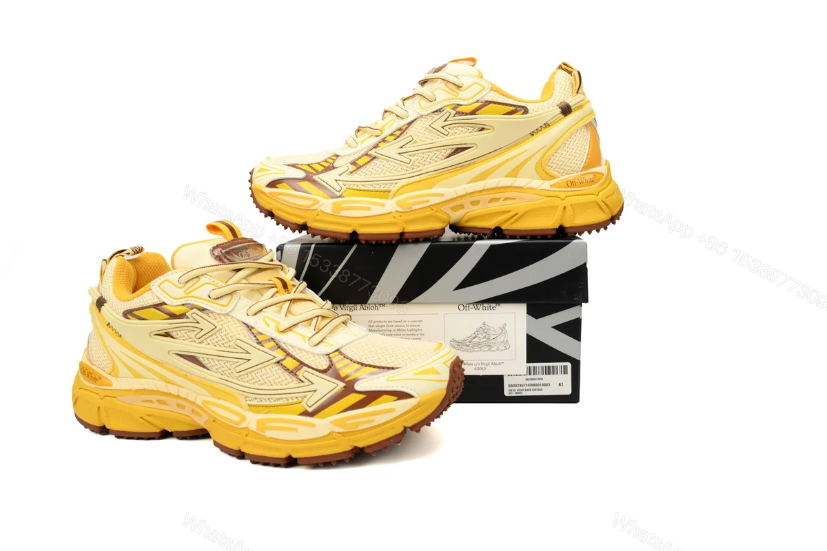 OFF-WHITE Out Of Blue Milk Yellow OIIA295F24 FAB00 10003 — view 2
